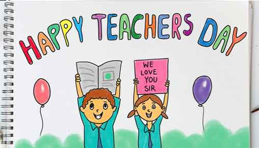 teachers day drawing ideas for kids