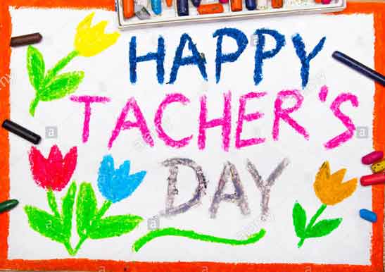 easiest teachers day drawing for kids