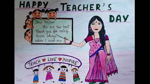 best drawing ideas for teachers' day