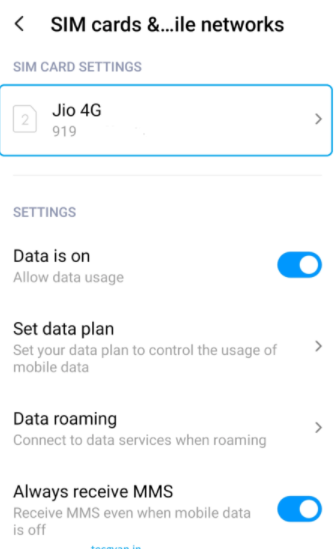 Enable wifi calling in Redmi Note 7 pro
