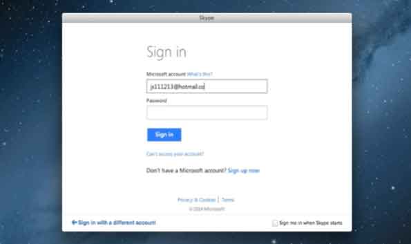 Merge Skype with Microsoft Account