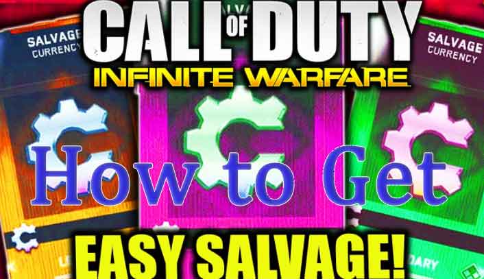 how to get salvage in cod infinite warfare