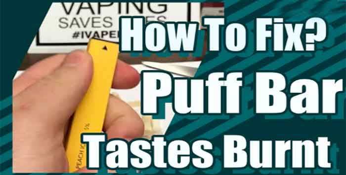 how to fix a puff bar burnt