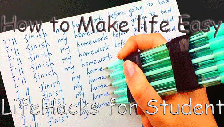 best life hacks for students