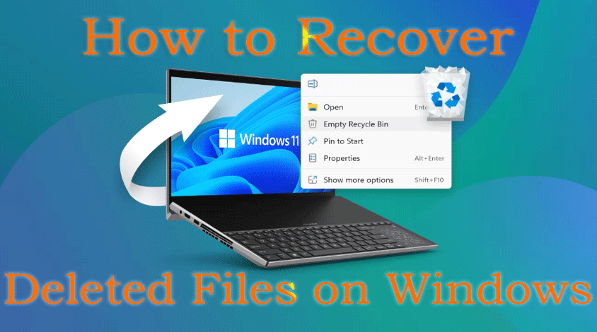 how to recover deleted files
