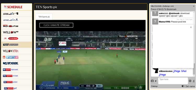 How to Watch India Pakistan Match Online For free