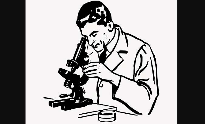 You can try to draw this microscope for science project or presentation at the school.