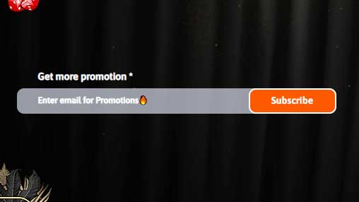 Sign Up for Promotions